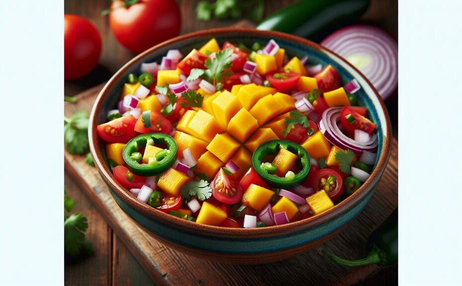 fresh and zesty salsa