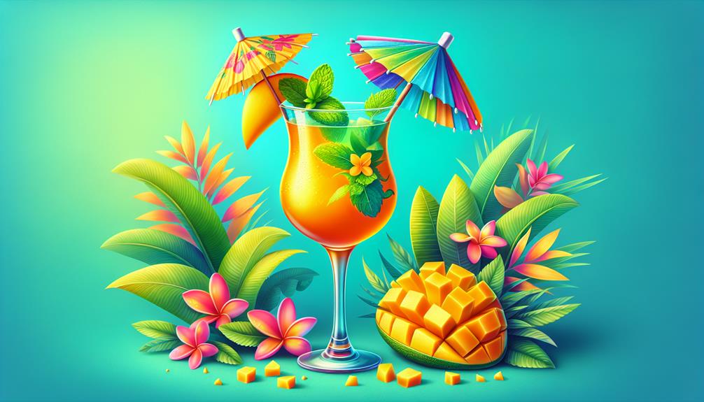 mango cocktails for parties
