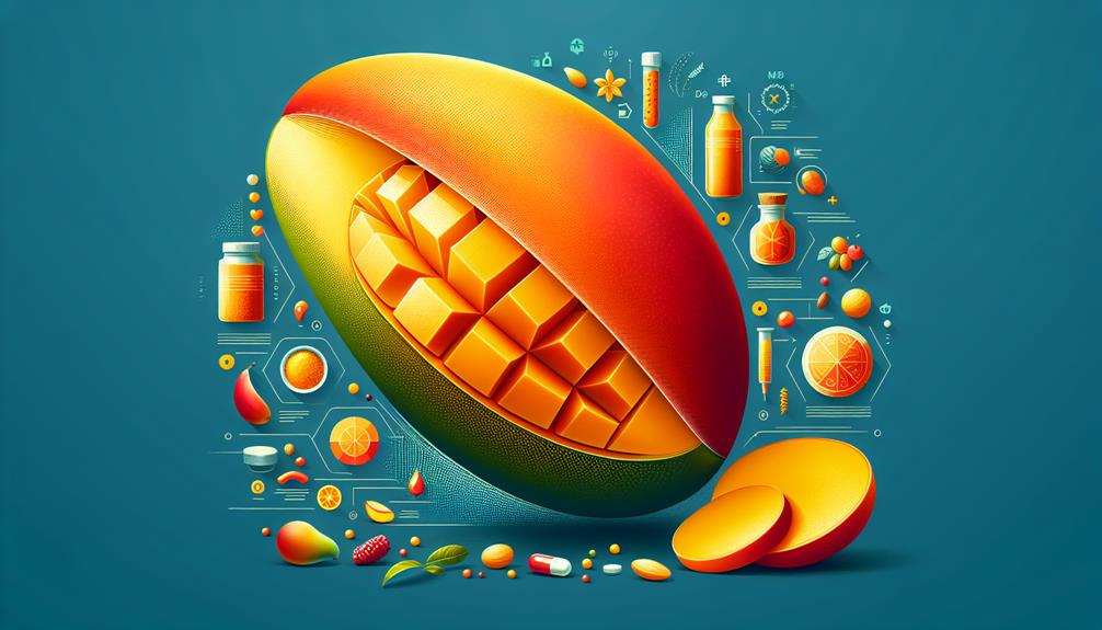 mango nutrient breakdown detailed