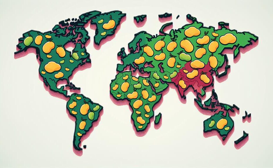 mango production worldwide analysis