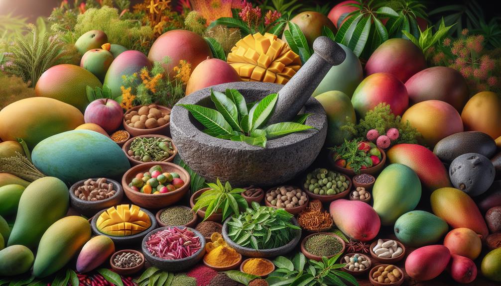 mangoes in traditional medicine