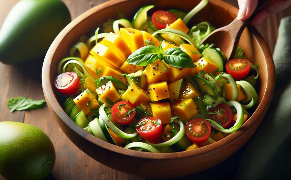 tasty mango salad recipes