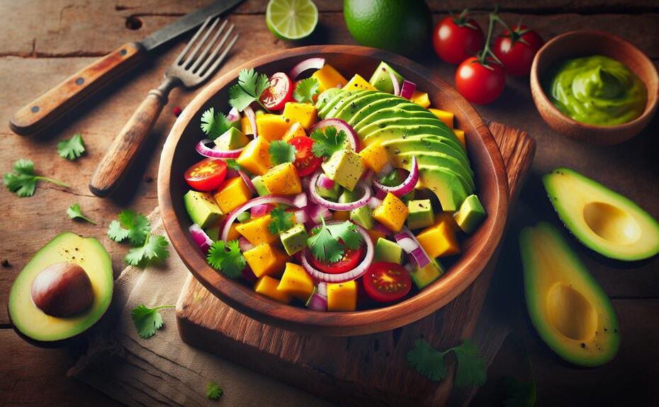 tropical fruit salad delight
